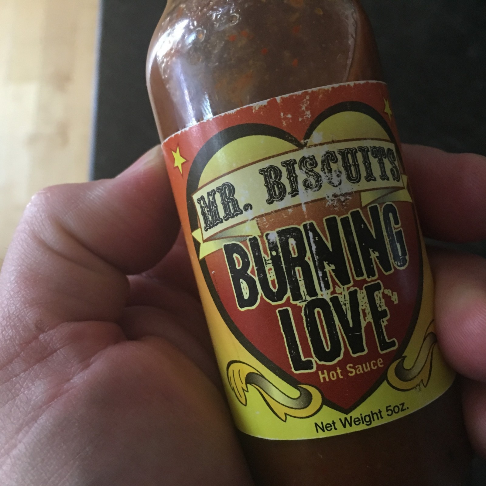 Handcrafted Habanero Burning Love Hot Sauce