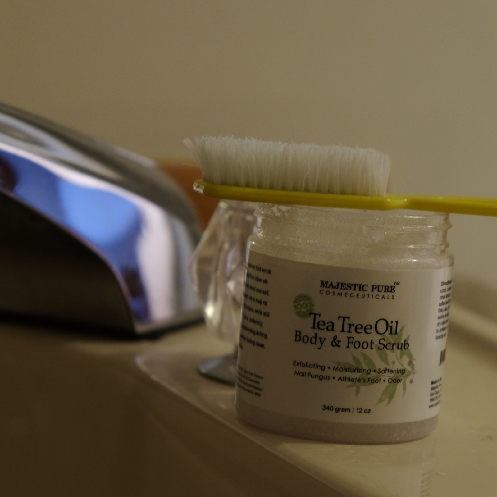 Pure Tea Tree Oil Body and Foot Scrub