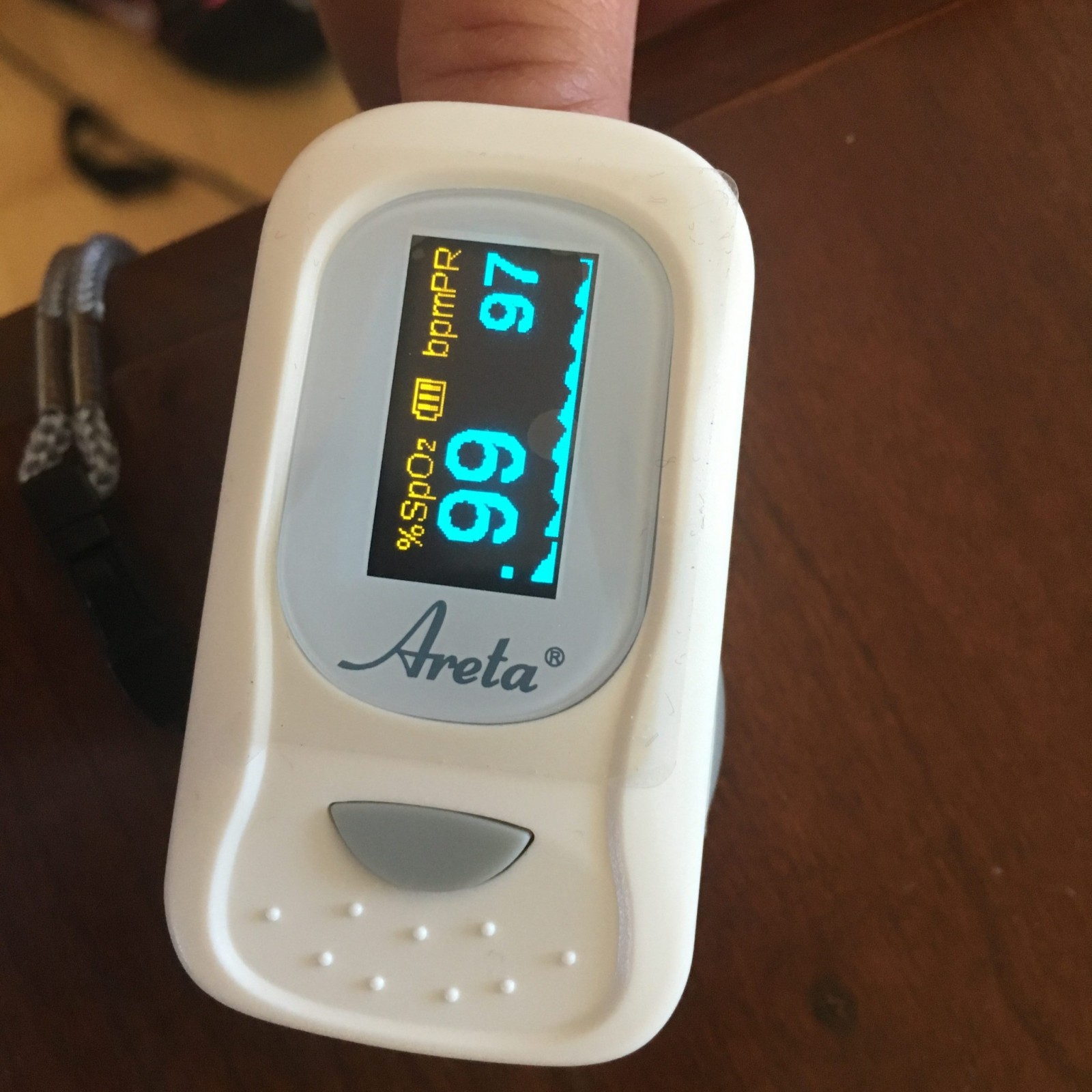 Great Fingertip Pulse Oxygen Oximeter