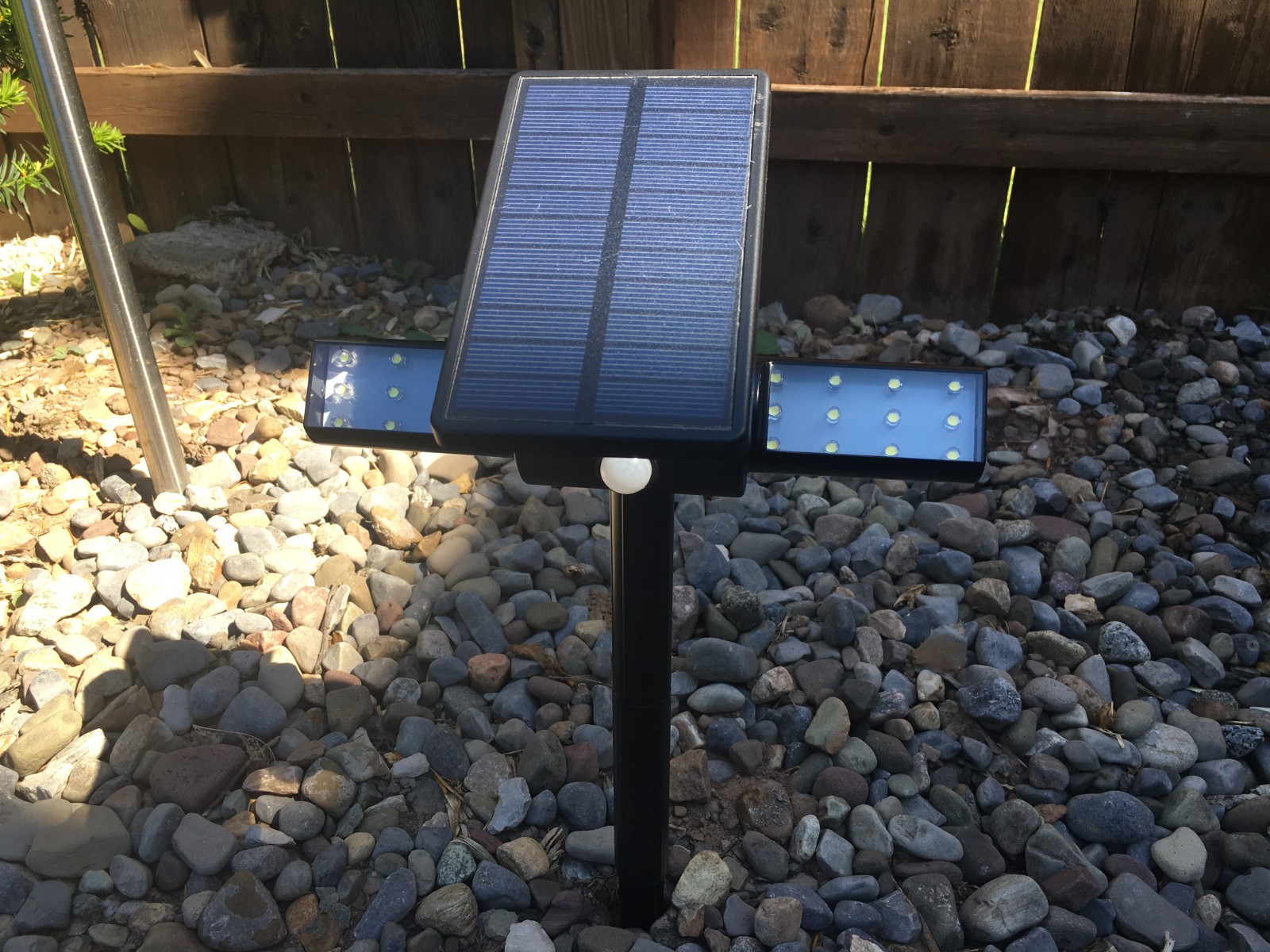 Solar Powered LED Flood Light by Kumeda