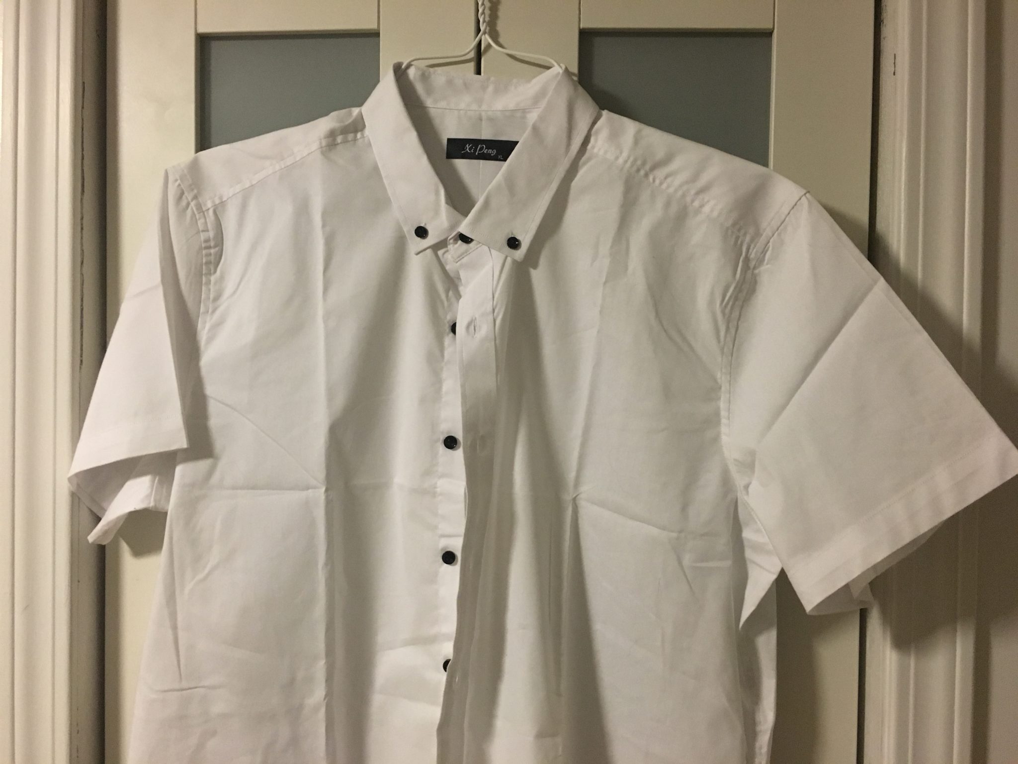 Leonal Mens White Button Down Shirt