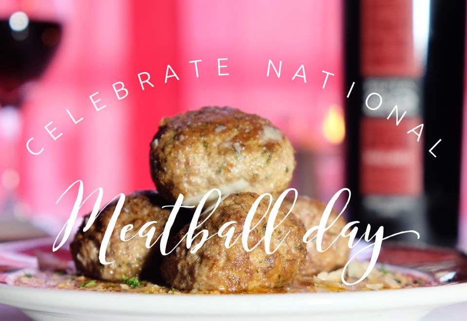 Celebrate National Meatball Day