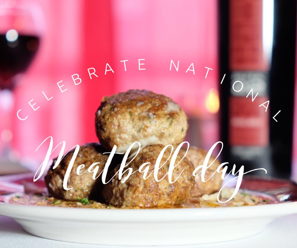 Celebrate National Meatball Day