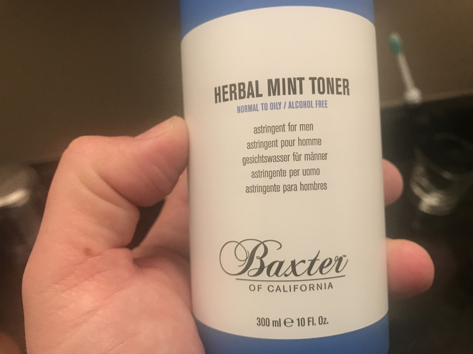 Baxter of California Herbal Mint Toner Review