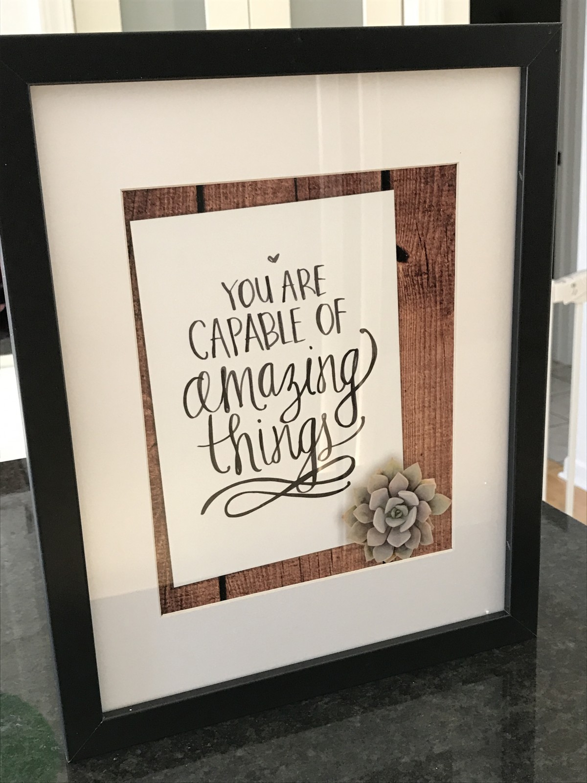 Modern Americanflat 11×14 Black Picture Frame