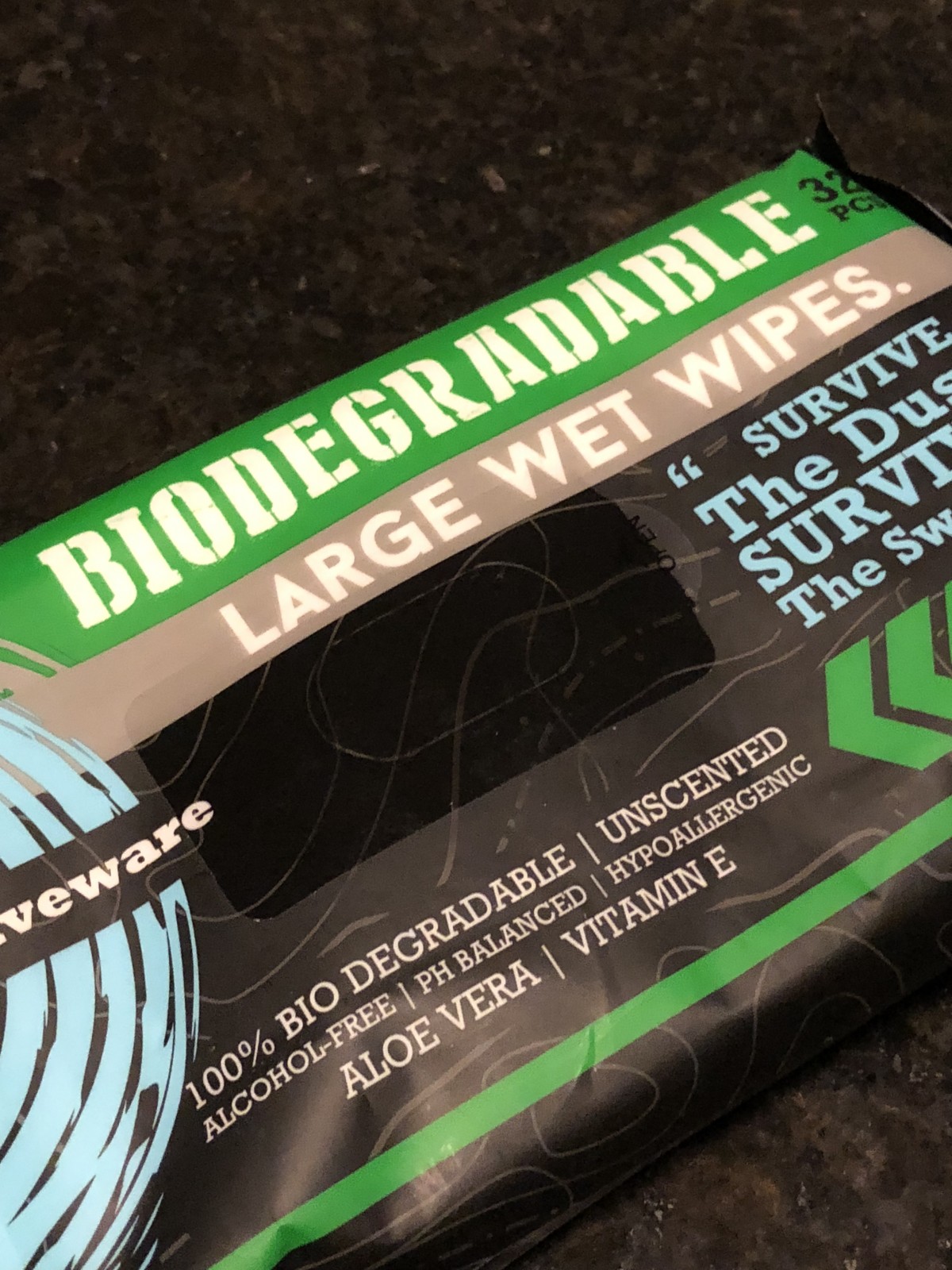 Surviveware Biodegradeable Wet Wipes