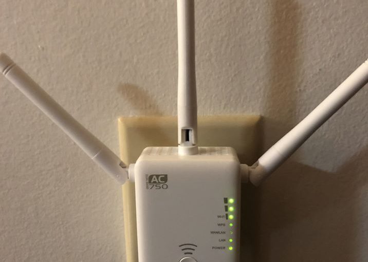 Maginon WLR-753 External WiFi Extender Repeater Dual Band Signal Booster