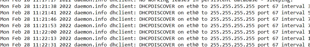 Milesight UG65 Helium Miner DHCPDISCOVER dhclient errors high load average