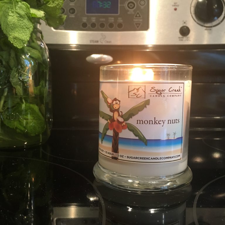 Awesome Coconut Smelling 100% Soy MADE IN USA Candles!! Monkey Nuts :)